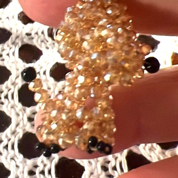 Crystal Dog Keychain Purse Charm - New without tags - Picture 3 of 6